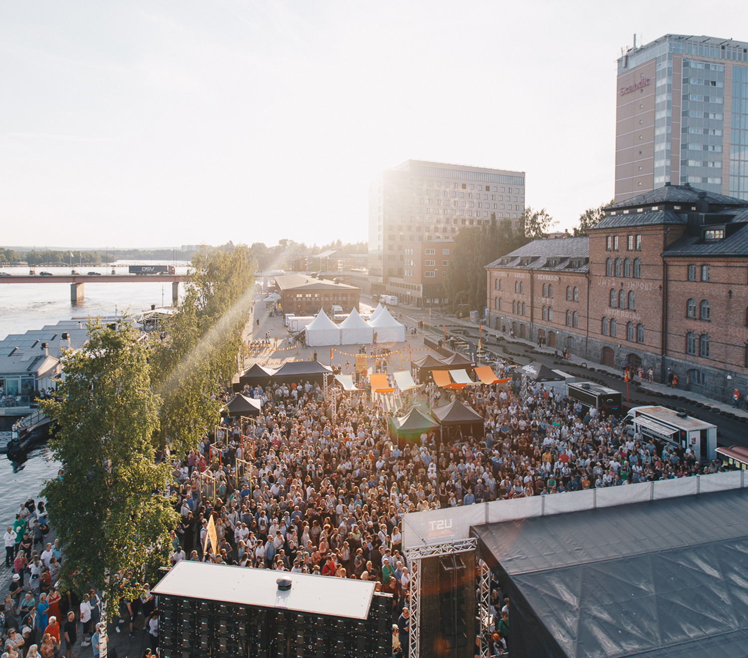 SM-festen Skeppsbron.
