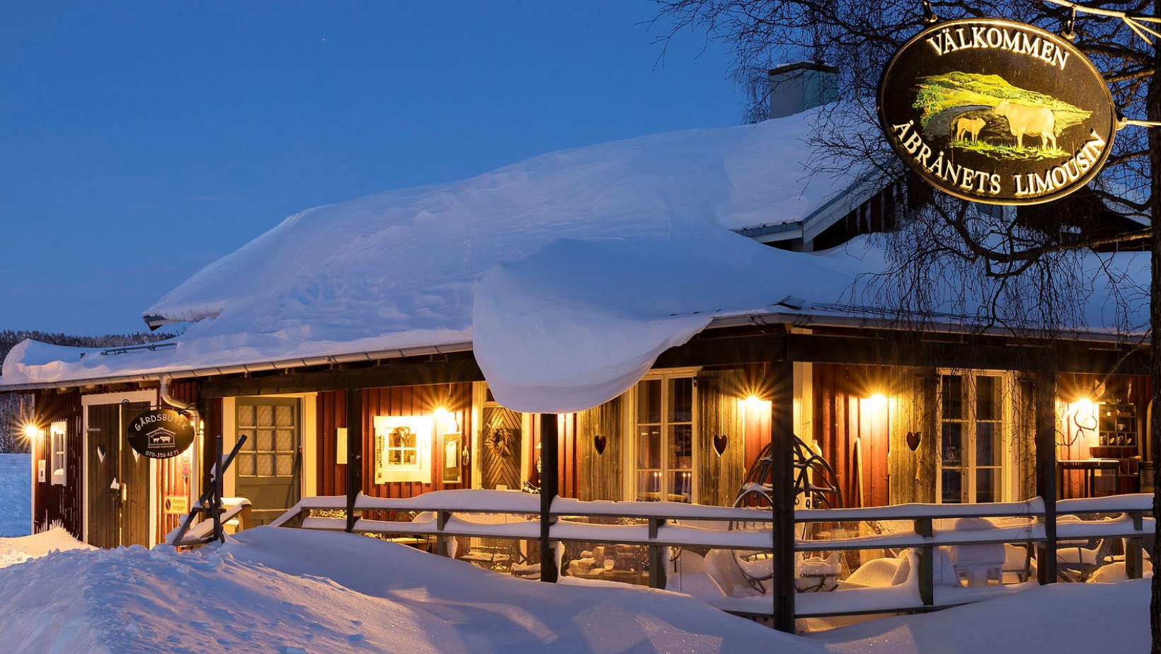 Åbrånets Limousine. Vinter