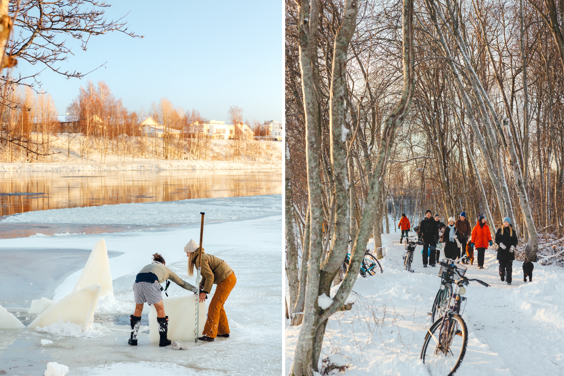 Kallbad Bölesholmarna Umeå