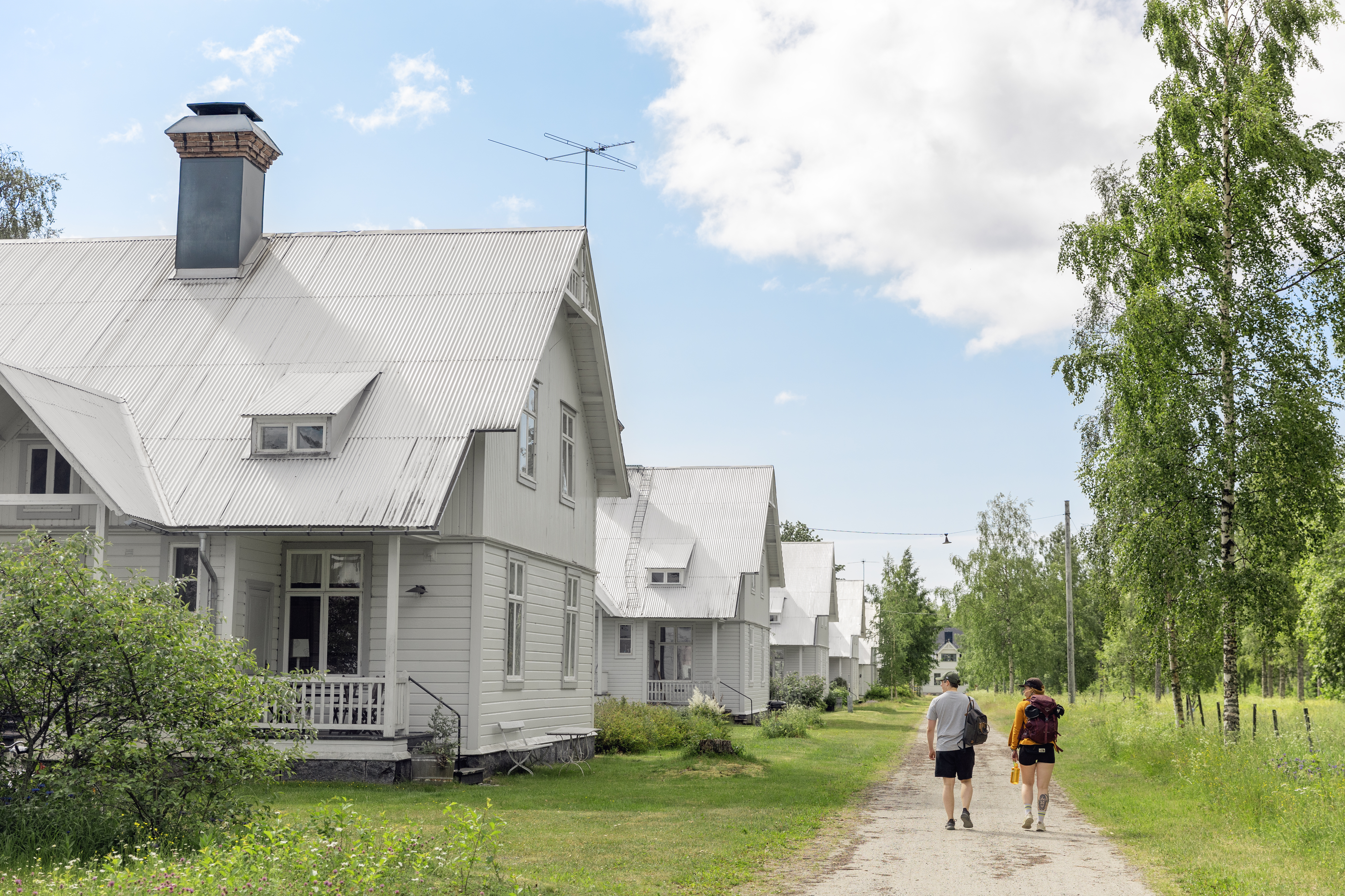 De gamla arbetarbostäderna