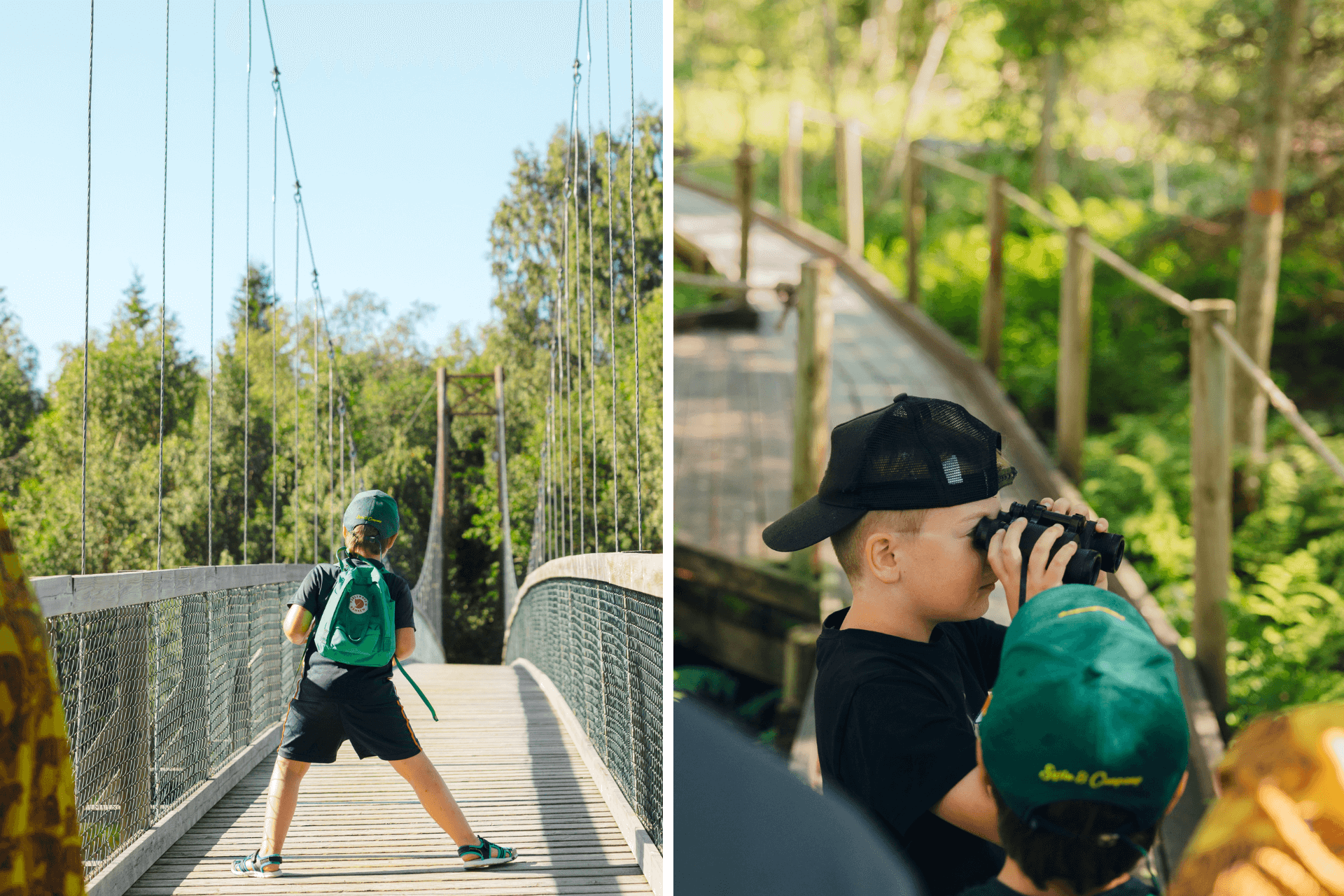 hiking with kids