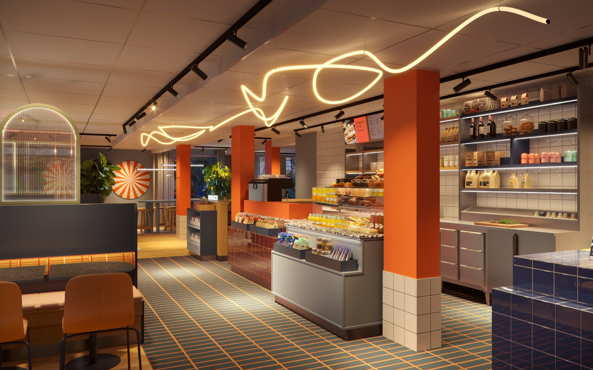scandic go reception cafe