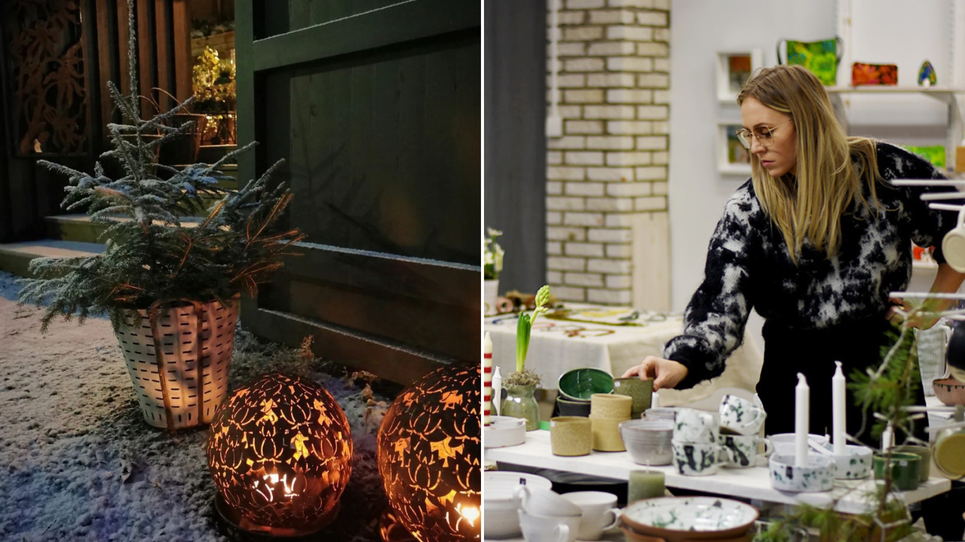 Julmarknad handla