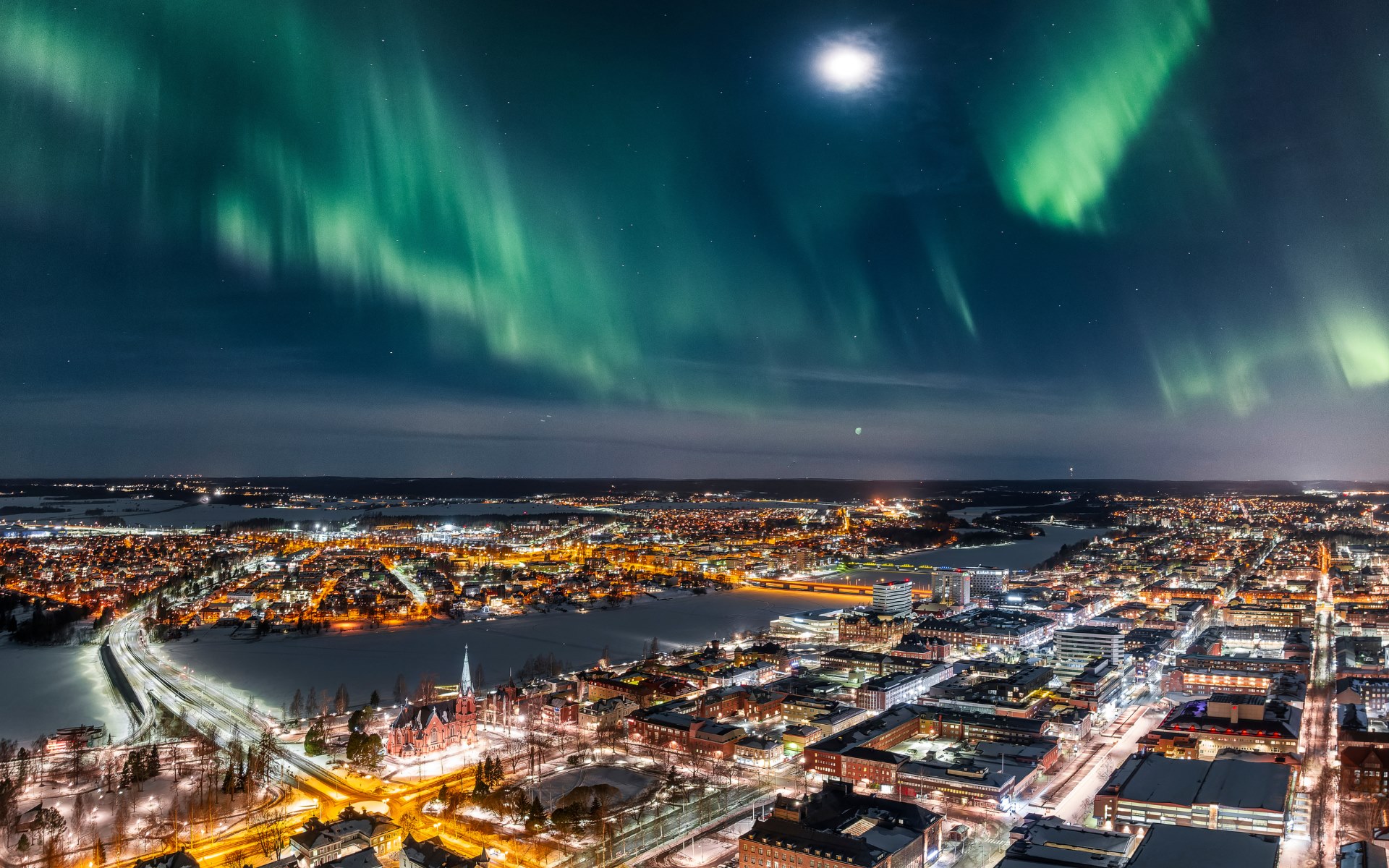 Umeå Stad vinter