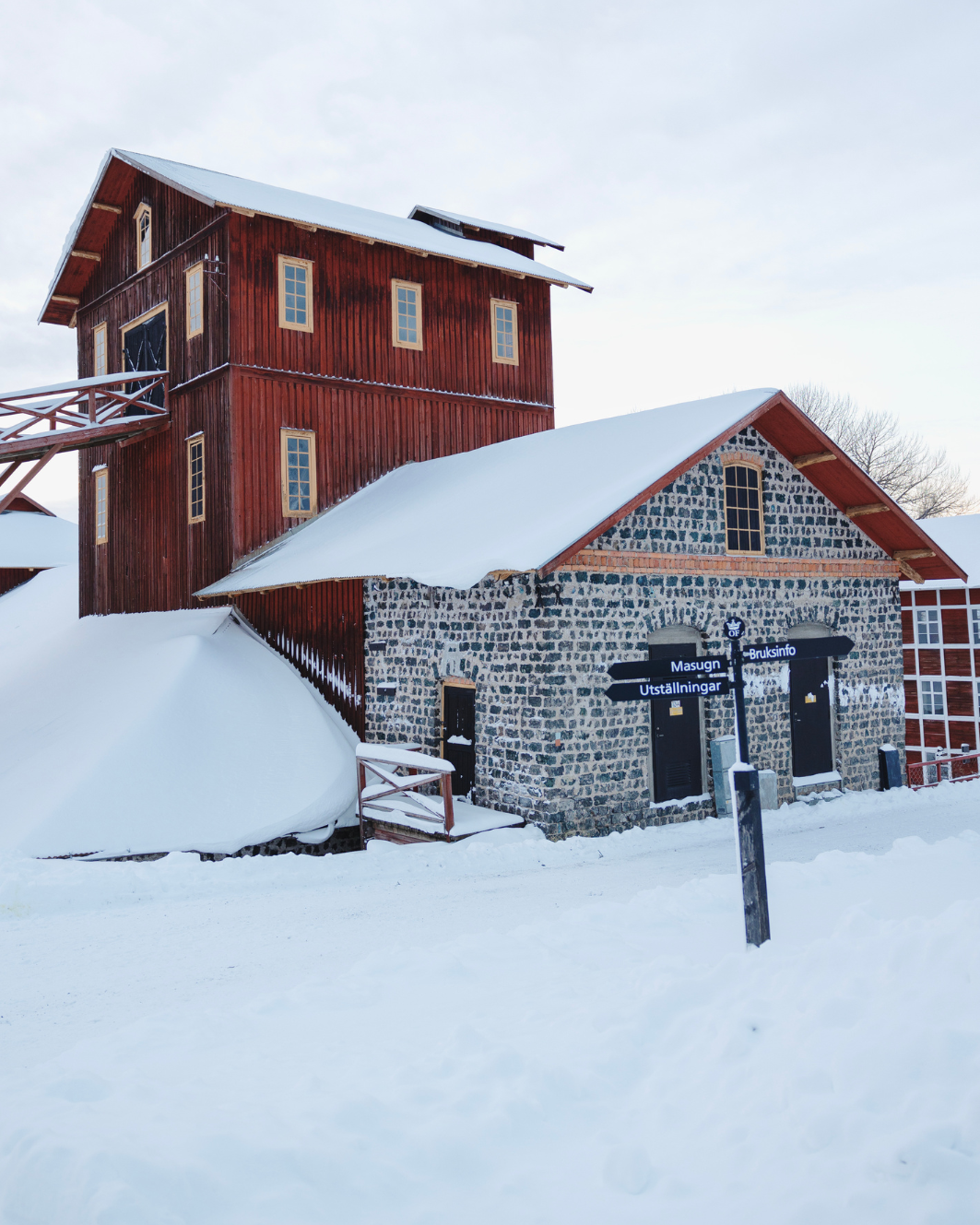 Olofsfors bruk vinter