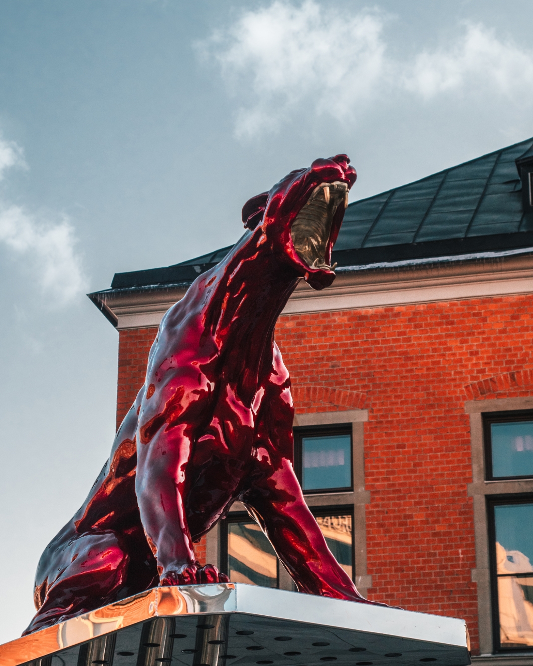 Konstverk Listen. Puma