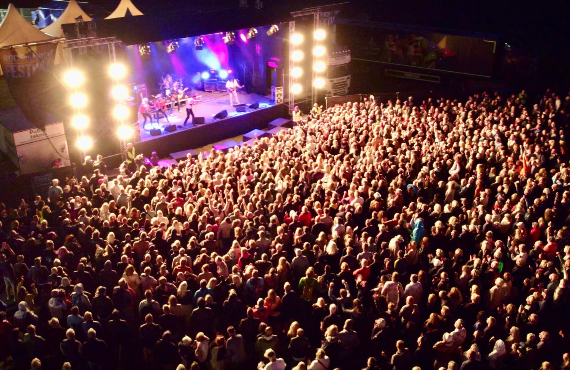 Musikfestival publik