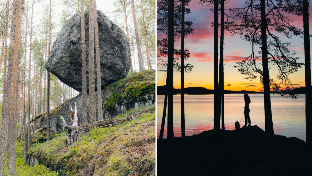 Utkik efter isälvsleden