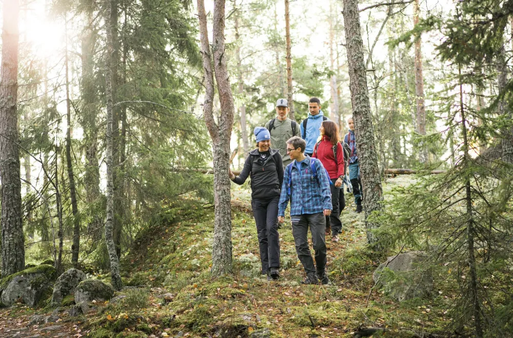 Hike the Vännforsleden
