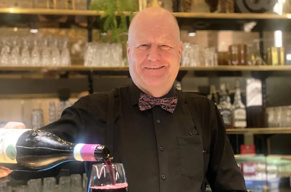 Wine lunch for seniors - Asparagus