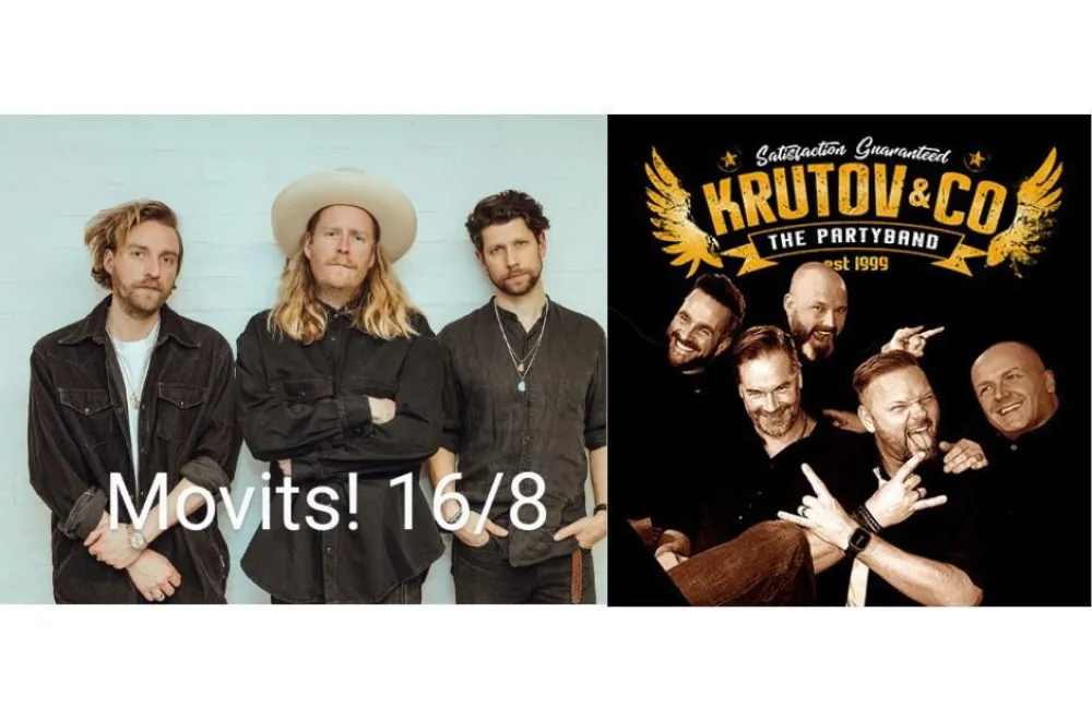 Hotel Vännäs Celebrates 20-Year Anniversary with Movits! and Krutov & CO