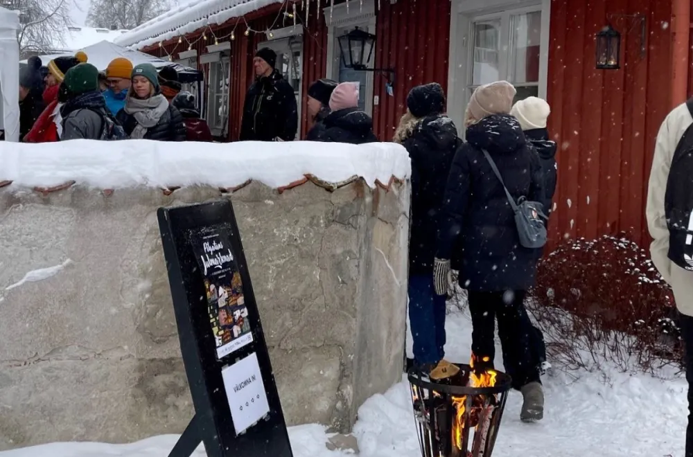 Christmas market at Pilgatan