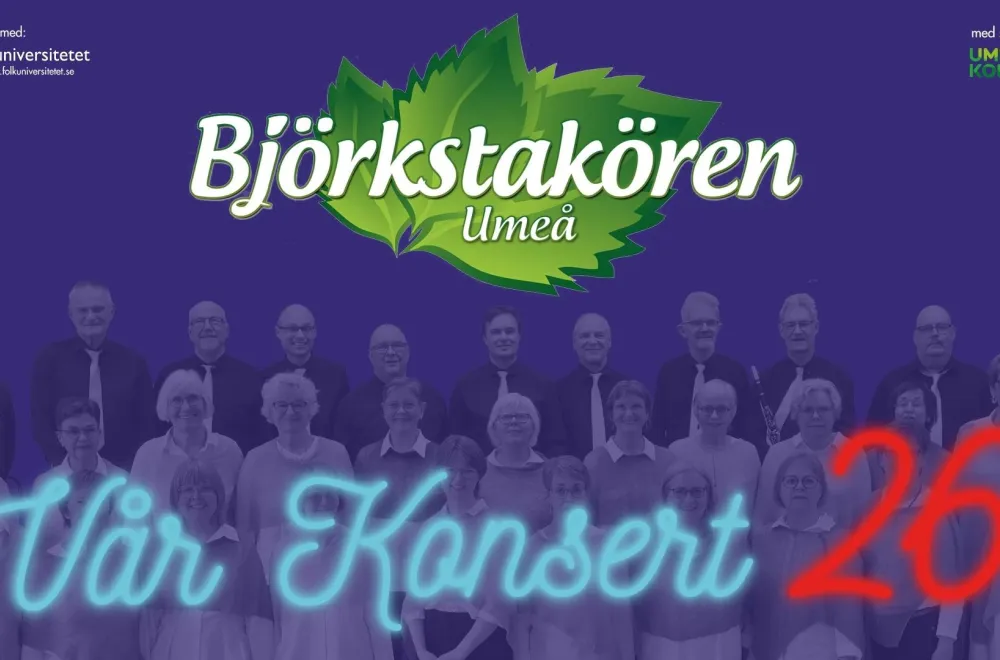 Björkstakören - spring concert