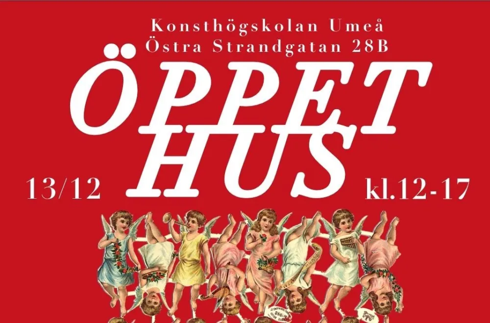 Open House at Umeå Academy of Fine Arts