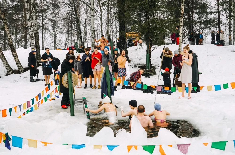 Söndagsdopp with Umeå Kallbad