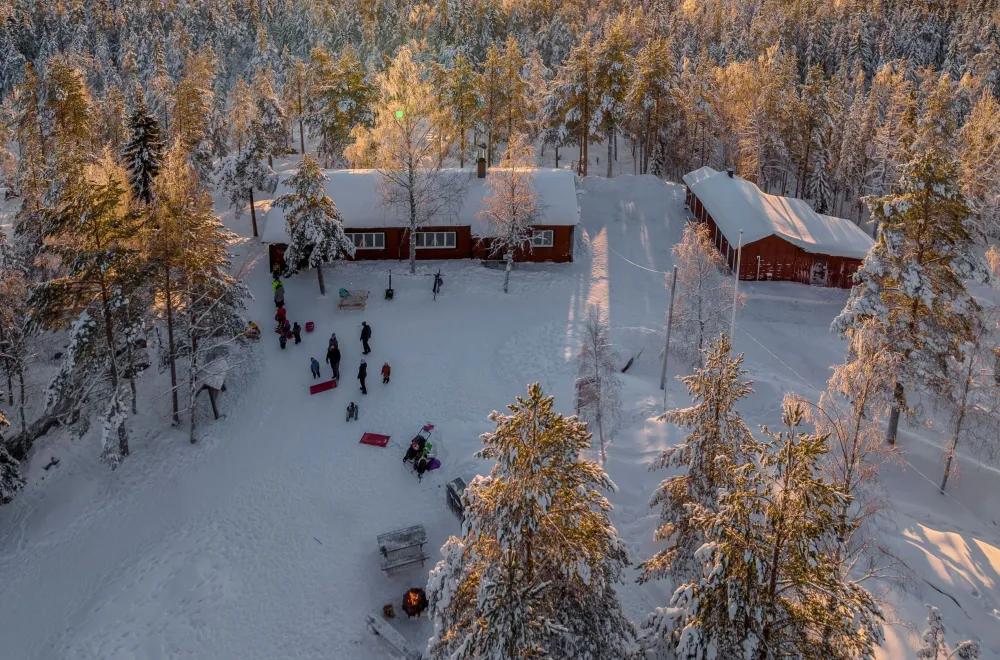 Winterfun at Hamptjärnsberget