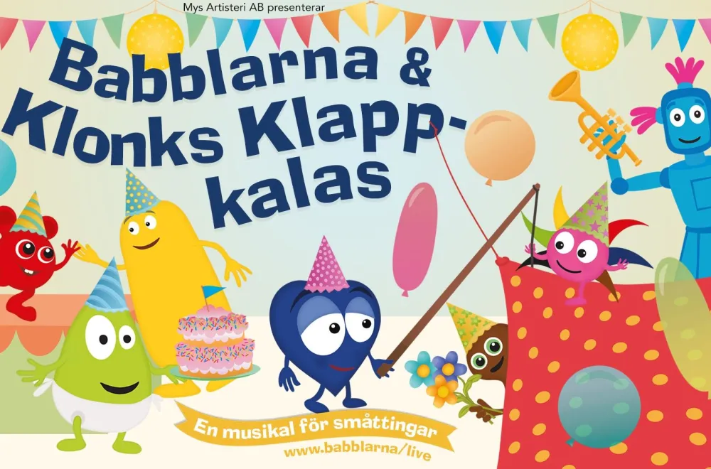 Babblarna & Klonks Klapp-kalas