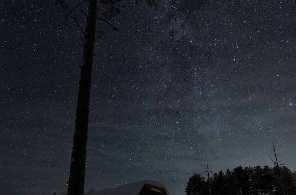 Sleep in an Aurora Tepee