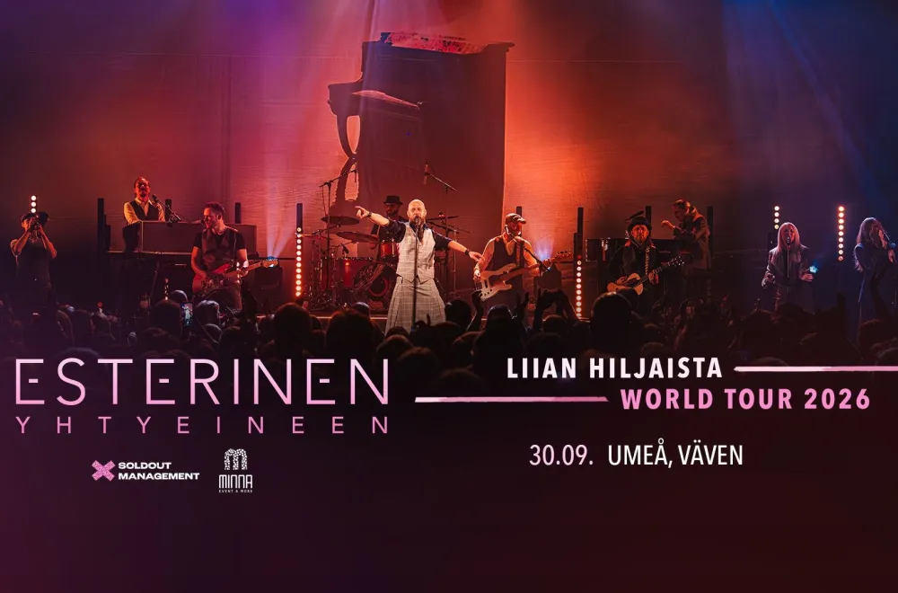 Vesterinen Yhtyeineen Liian Hiljaista World Tour
