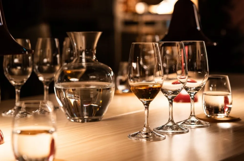 Ice cider tasting