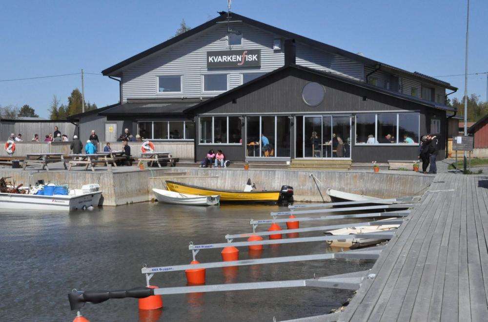 Guest harbor, boathouses, motorhome park  - Kvarkenfisk