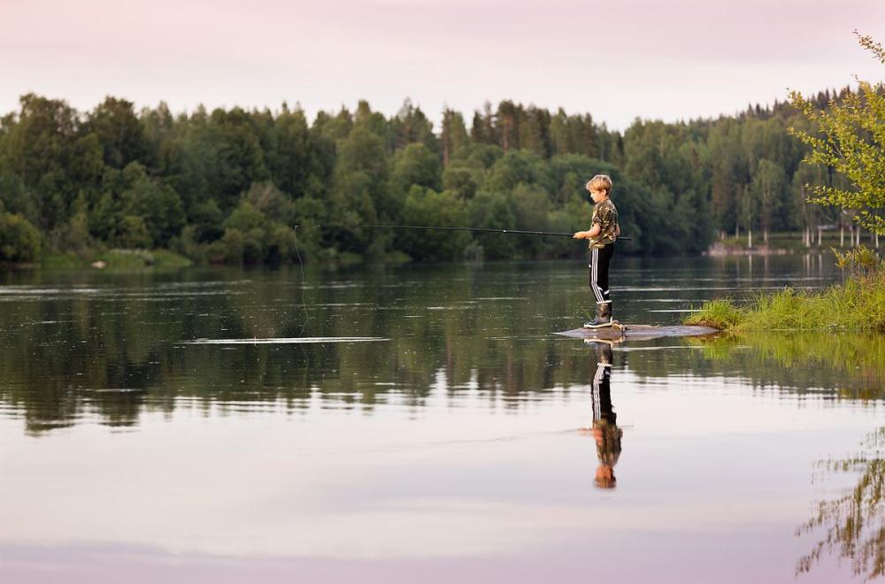 Fishing in Vännäs
