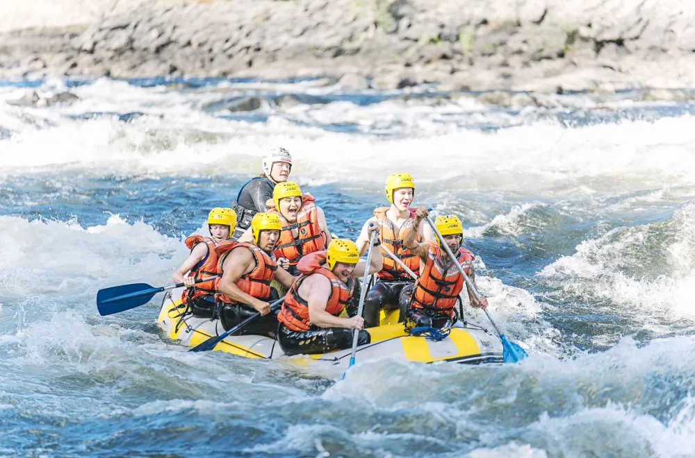 Rafting with Forsknäckarna