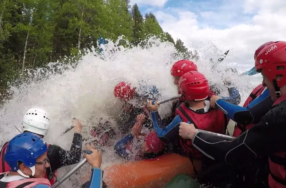 Rafting in Vindeälven
