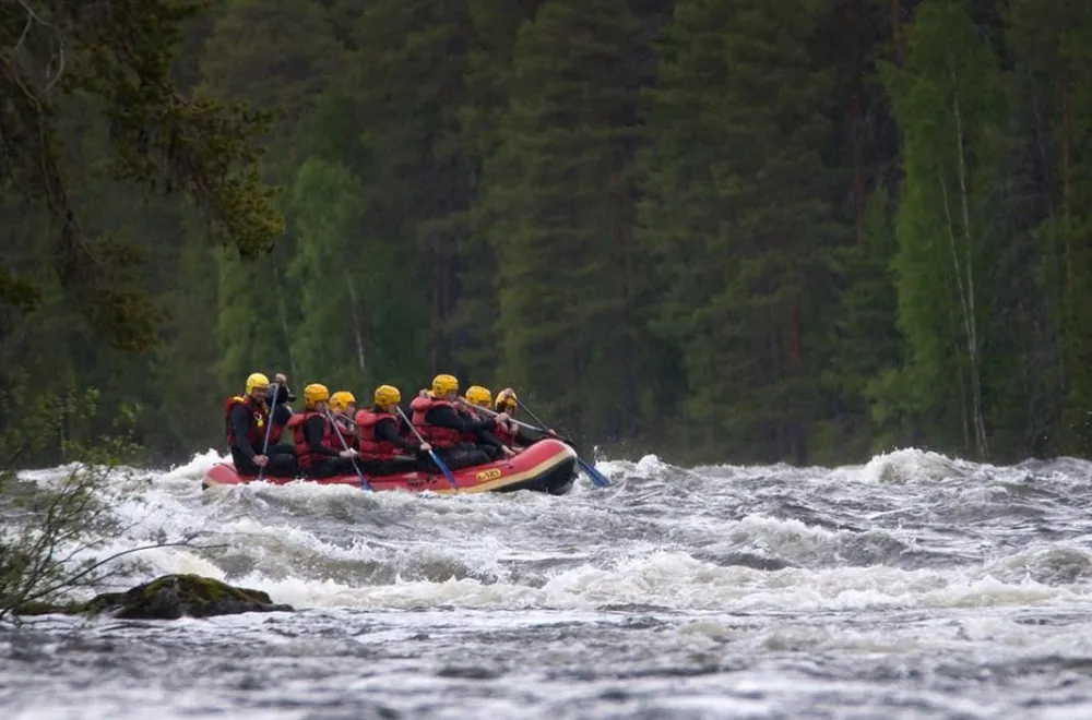 White water rafting - family trip