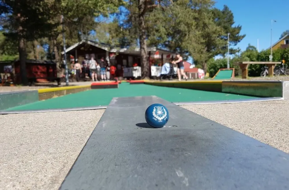 Minigolf at Hedlunda