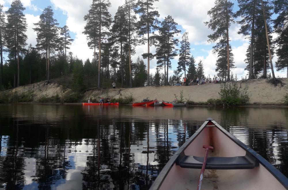 Rent a canoe in Åmsele