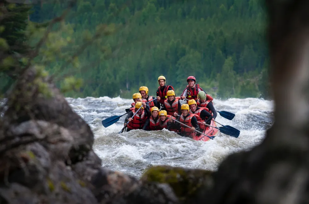 Rafting with Forsknäckarna