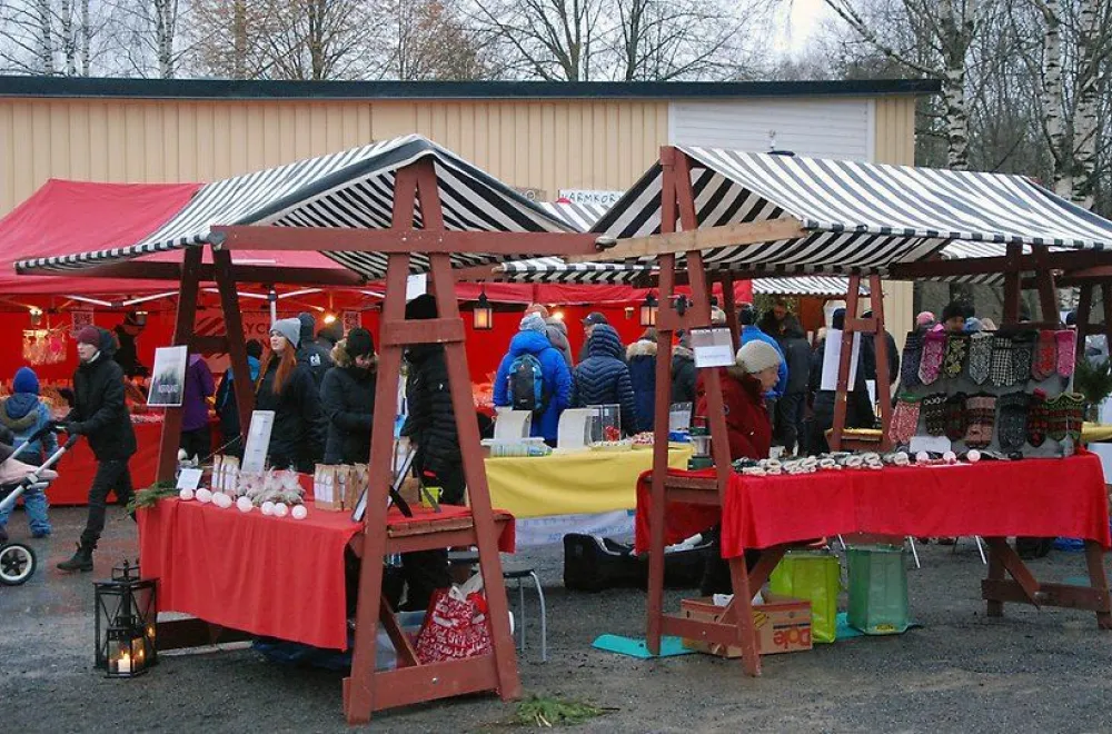 Christmas market at Forslunda
