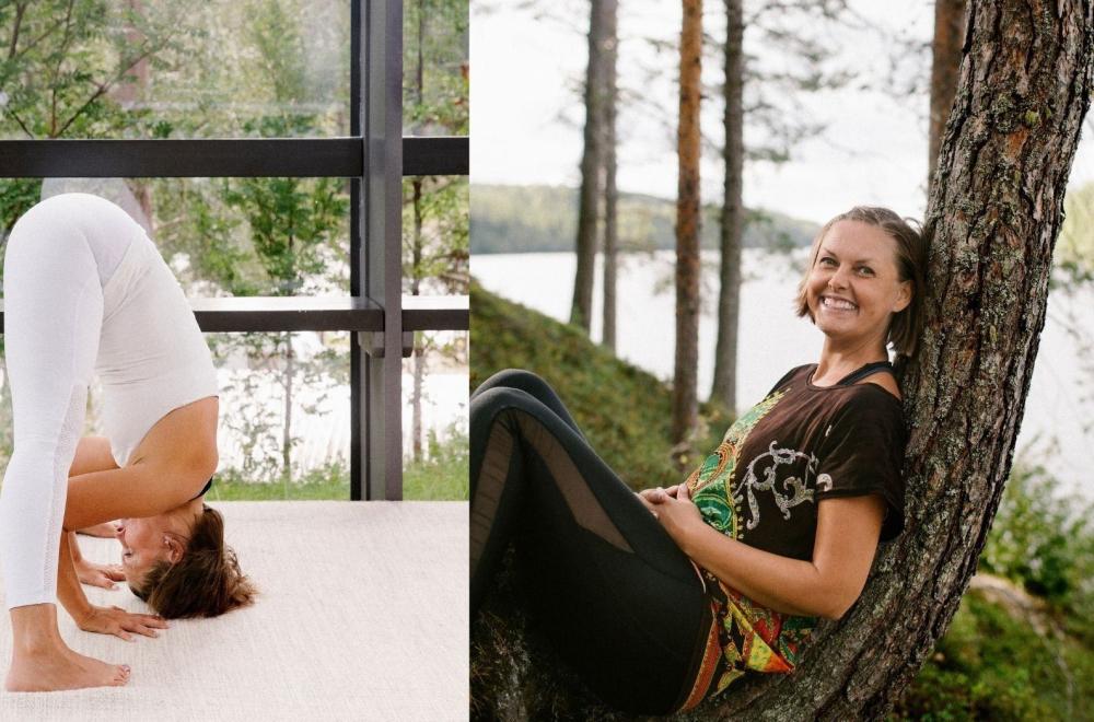 Strength and flexibility with Yogaretreats Norrland