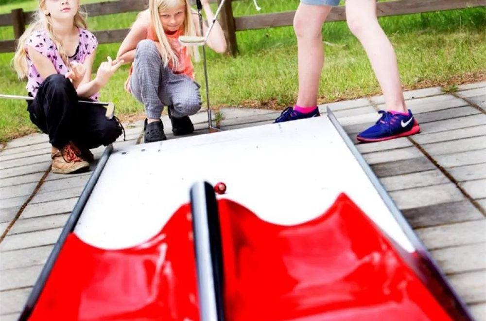Minigolf at Hedlunda