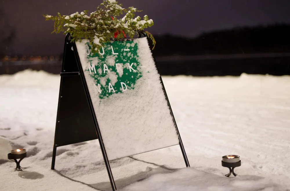 Bildmuseet's Christmas market
