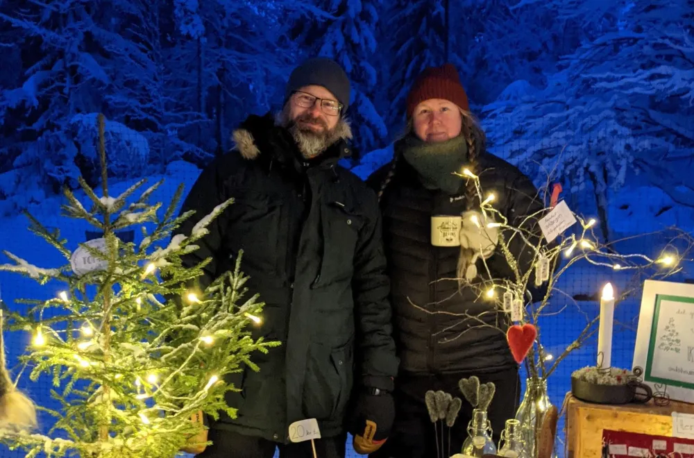 Christmas market at Smultronstället