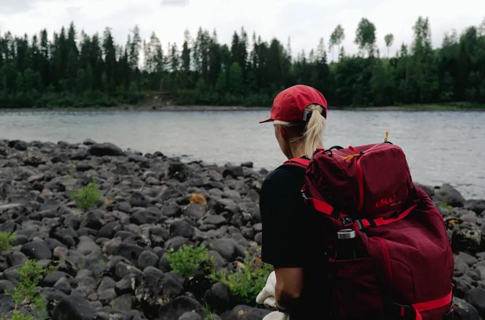 Hike along river Vindelälven