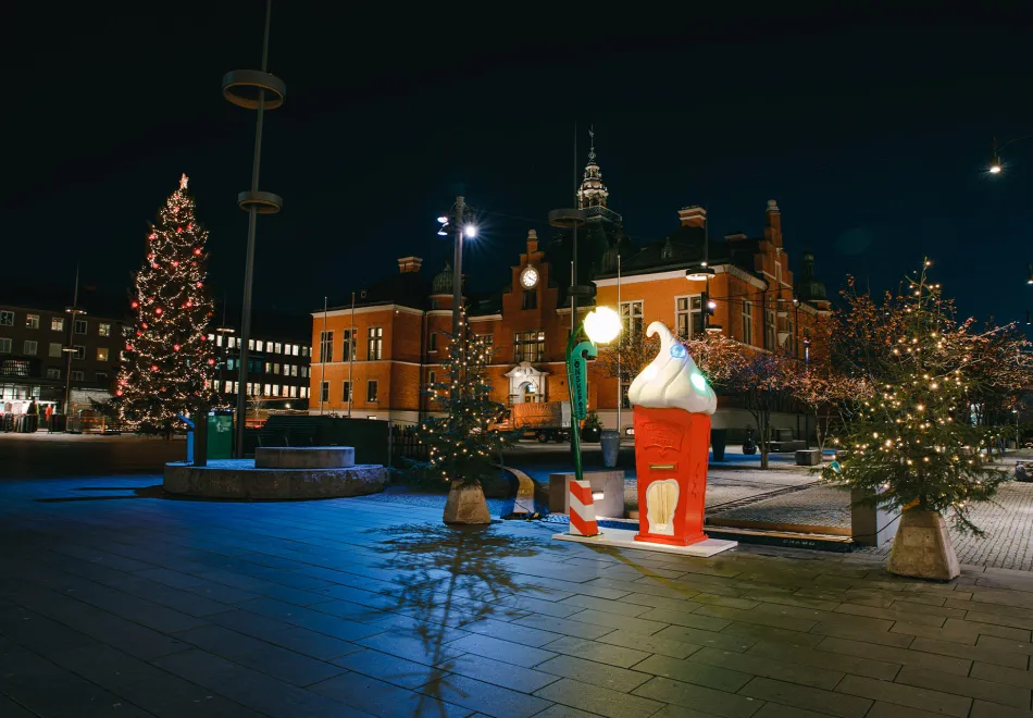Julen i Umeå centrum