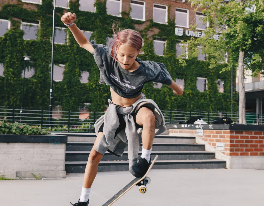 Skateboardåkare i Sparken