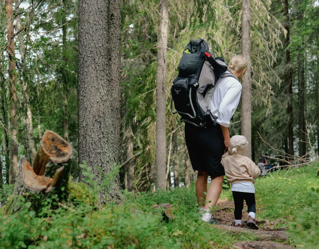 Hiking with children