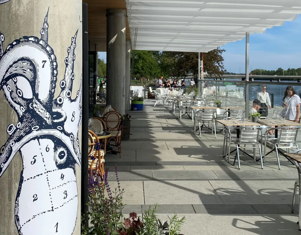 Restaurang med uteservering