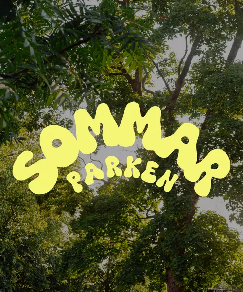 sommarpark bannner